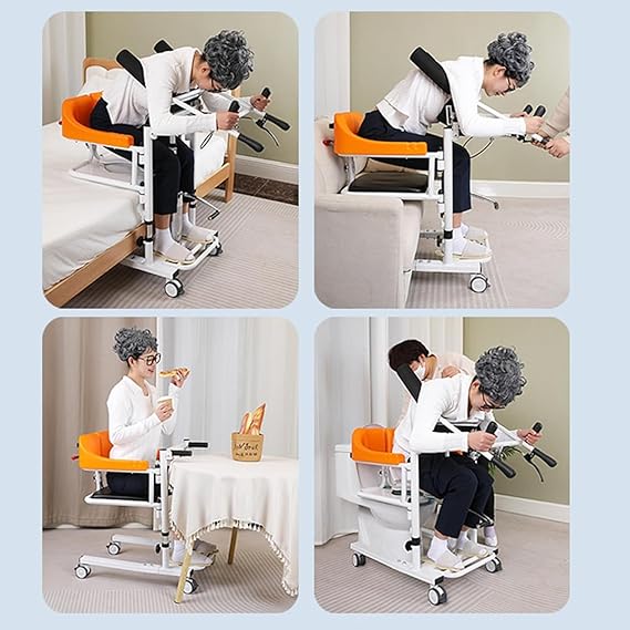 Multi purpose Lift and Transfer Wheelchair - Hydraulic