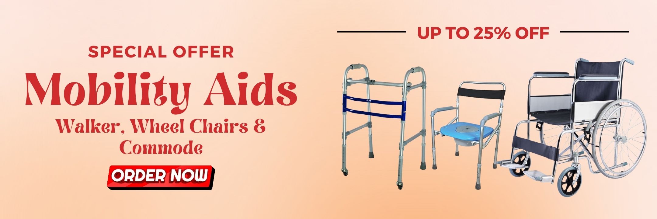 Shop Mobility Aids such as Walking Frame, Wheel Chairs, Commode Stools and Commode Chairs Online at Best Price in Aeoncare Located at Porur, Chennai