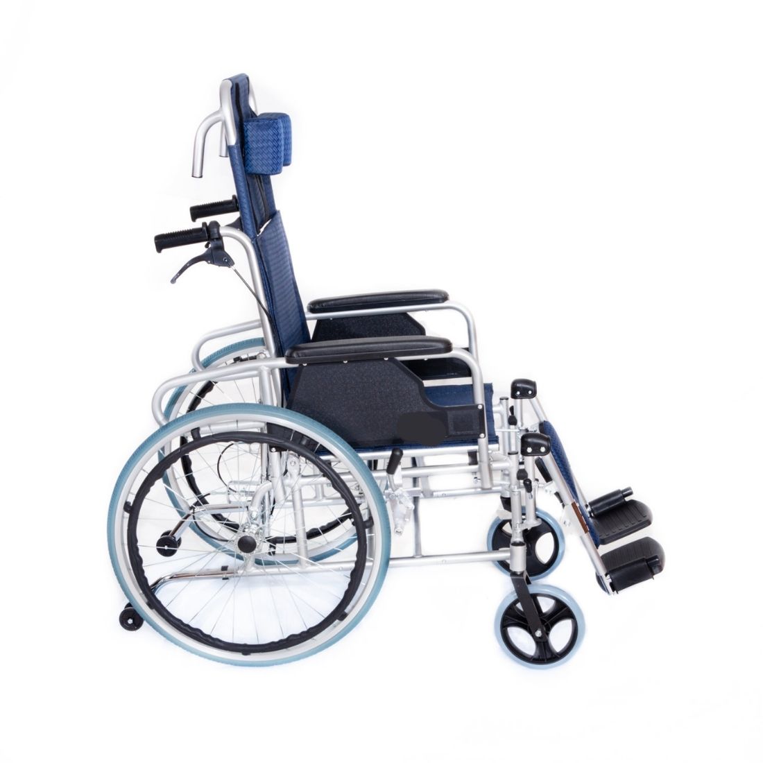 Recliner Wheelchair - Aluminium Frame | Foldable Reclining Wheelchair