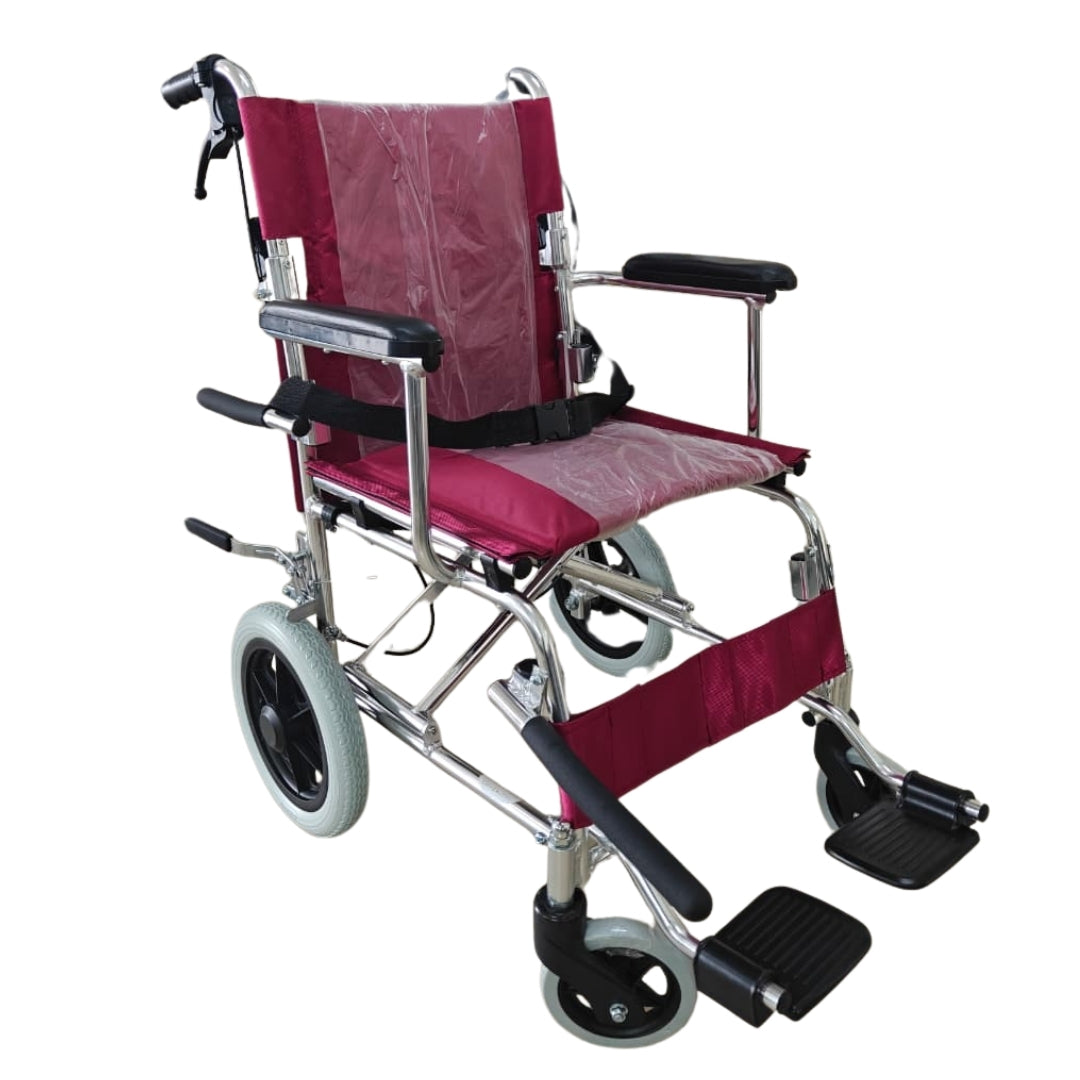Foldable Lift Wheelchair- Staircase Lift and Travel Wheelchair - Aluminum 805LR