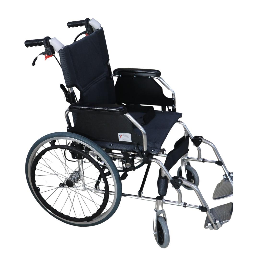 Lightweight Foldable Wheelchair for Travel - Aluminum - AeonCare