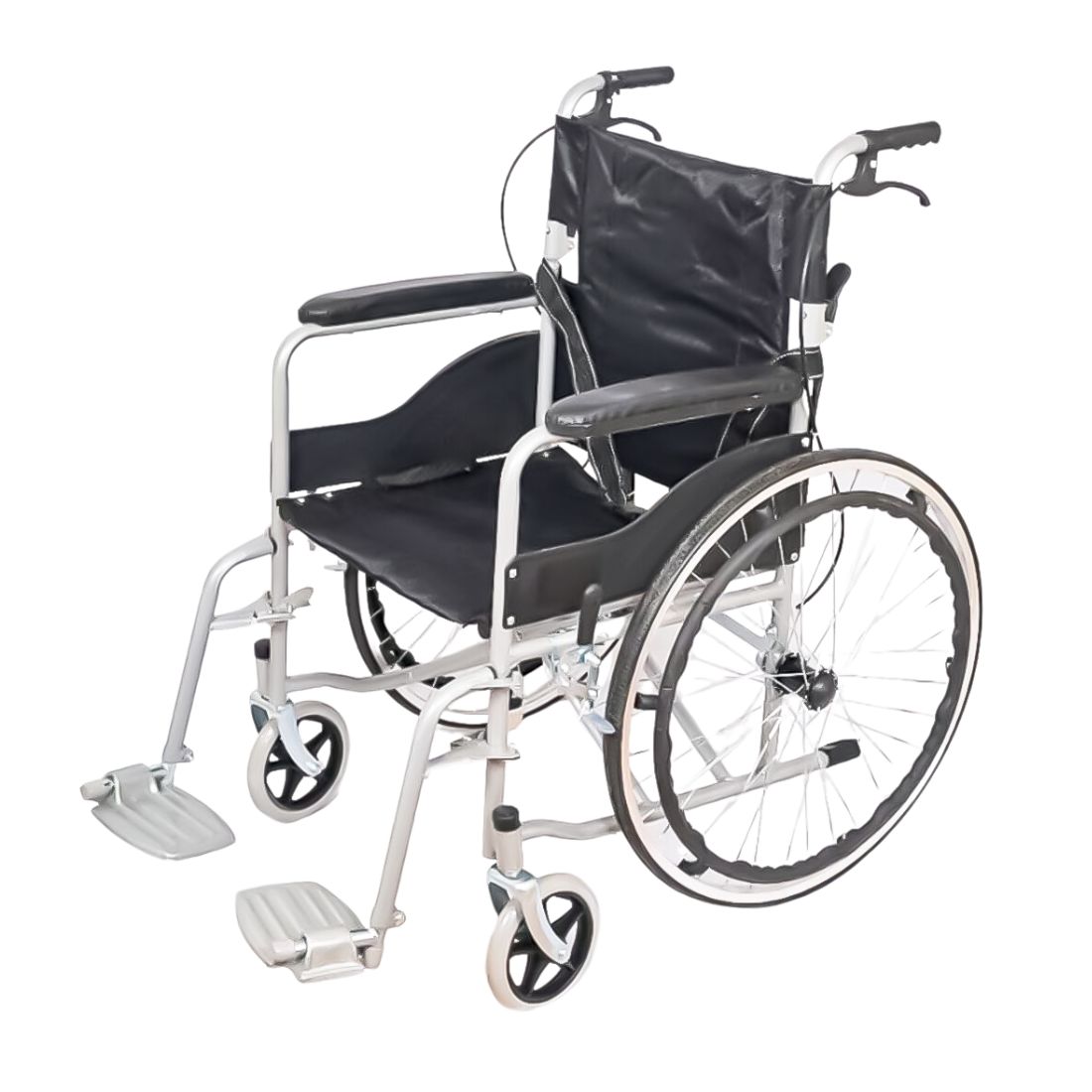 Mobigo Wheelchair - Foldable Wheelchair with Hand Brake