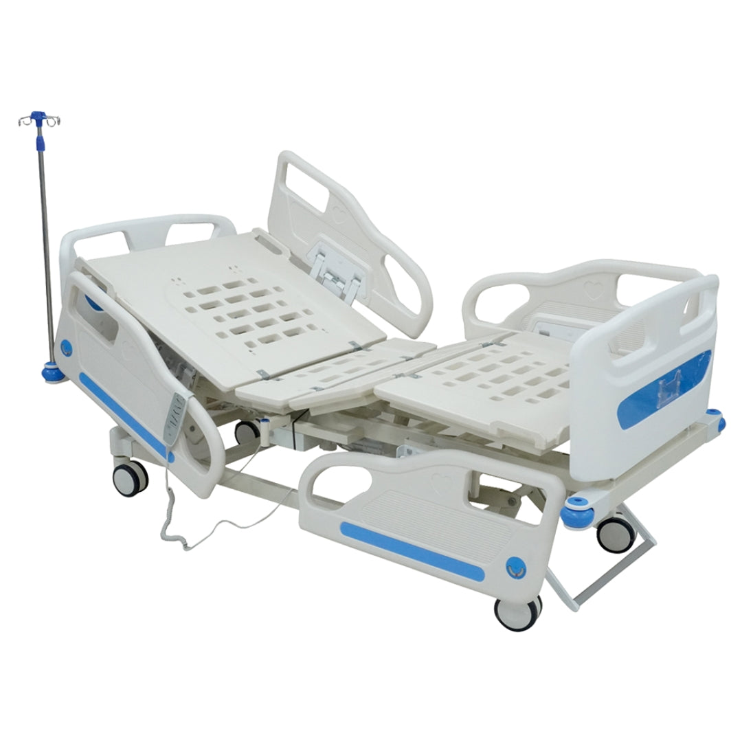 IMPORTED 5 FUNCTION ELECTRIC COT WITH ABS SIDE RAILS