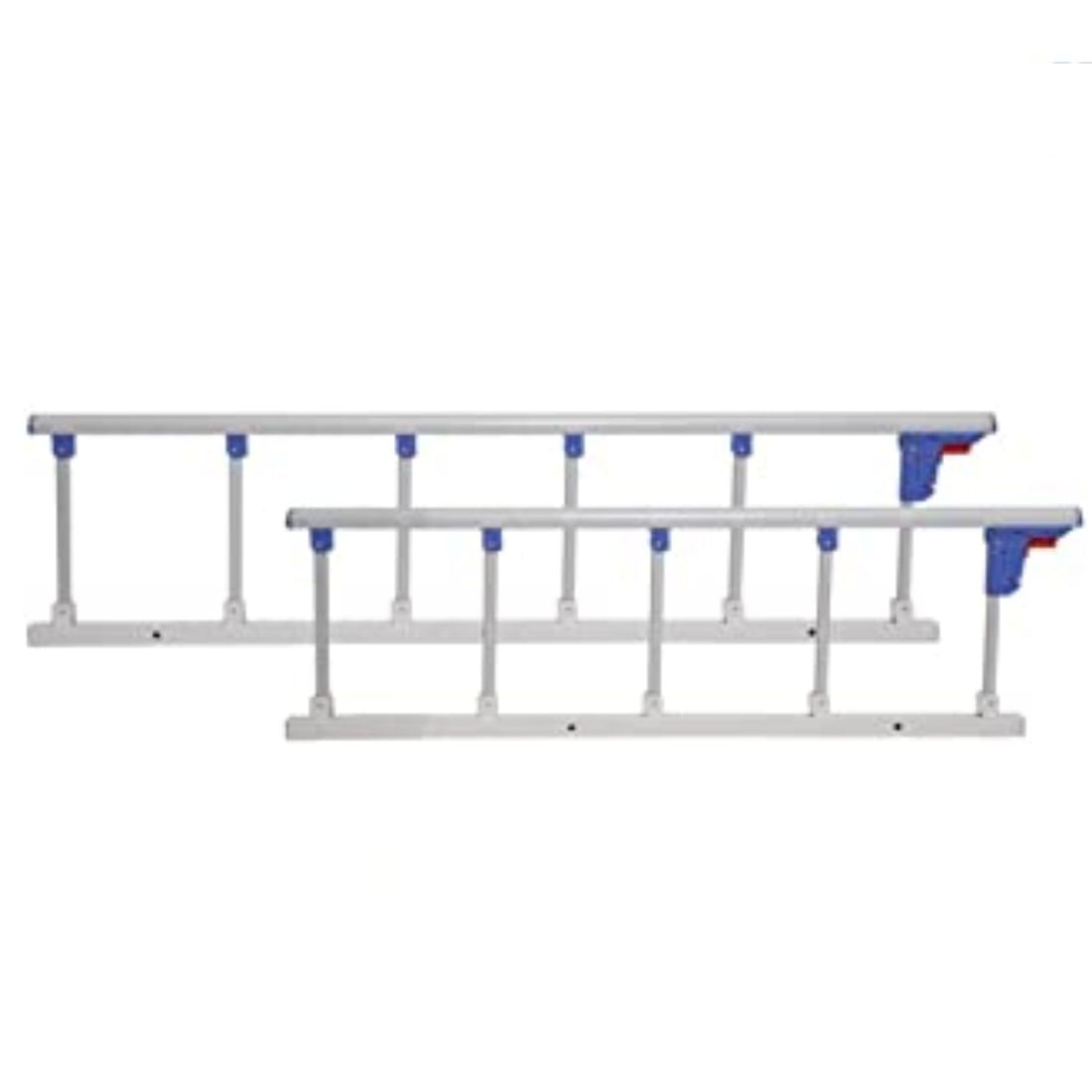 Hospital Bed for Home: Fowler Bed with Head Adjustable, Side Railing, & IV Stand