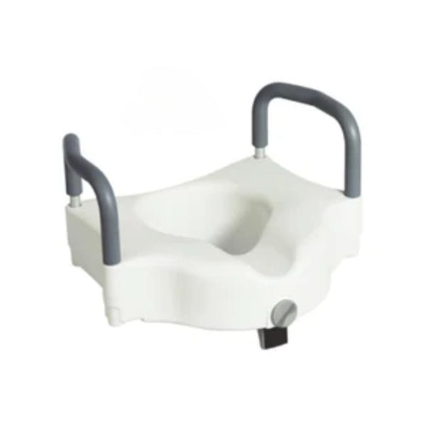 Toilet Riser with Handles - Commode Elevated/Raiser Seat