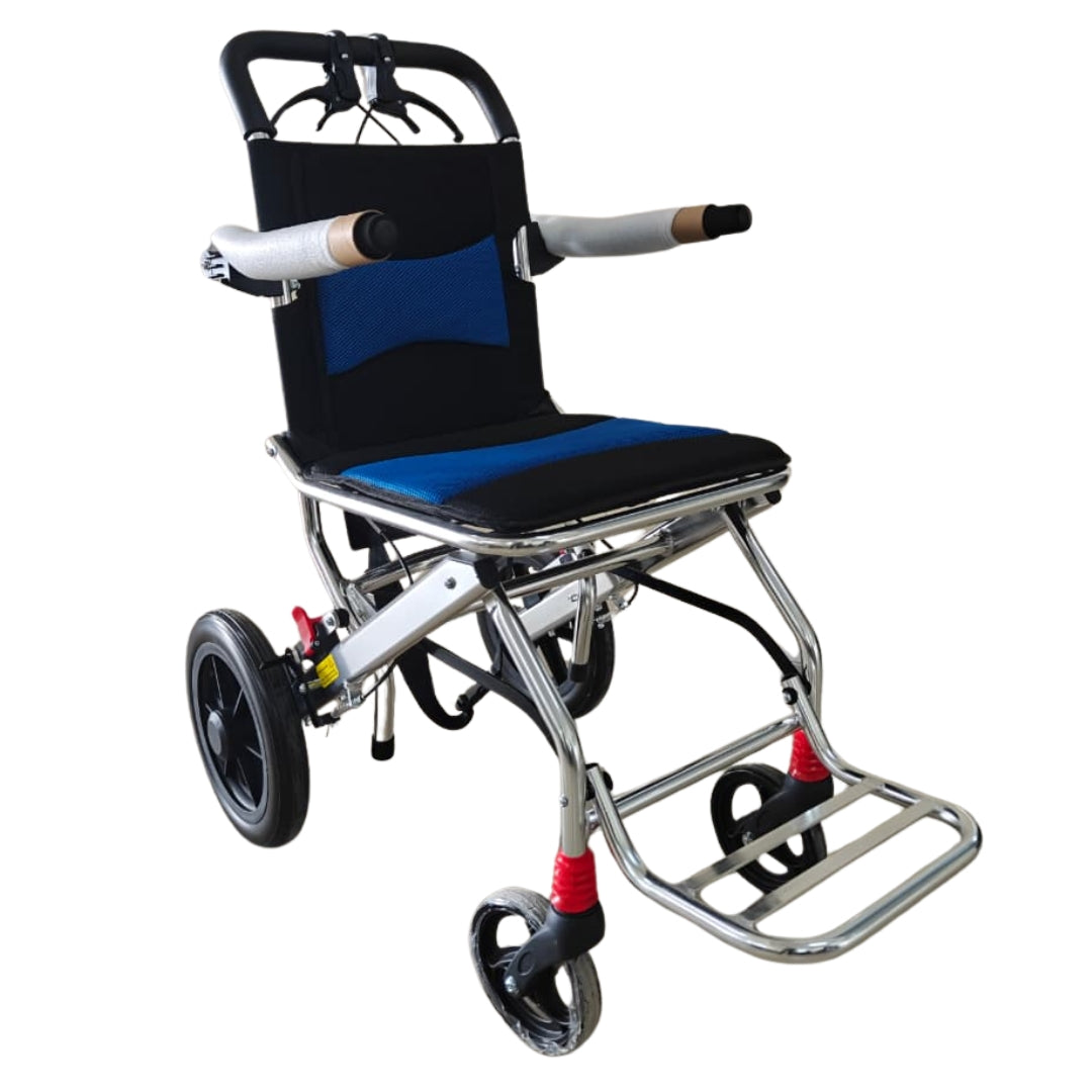 Foldable Lightweight Transit Wheelchair 9005LB