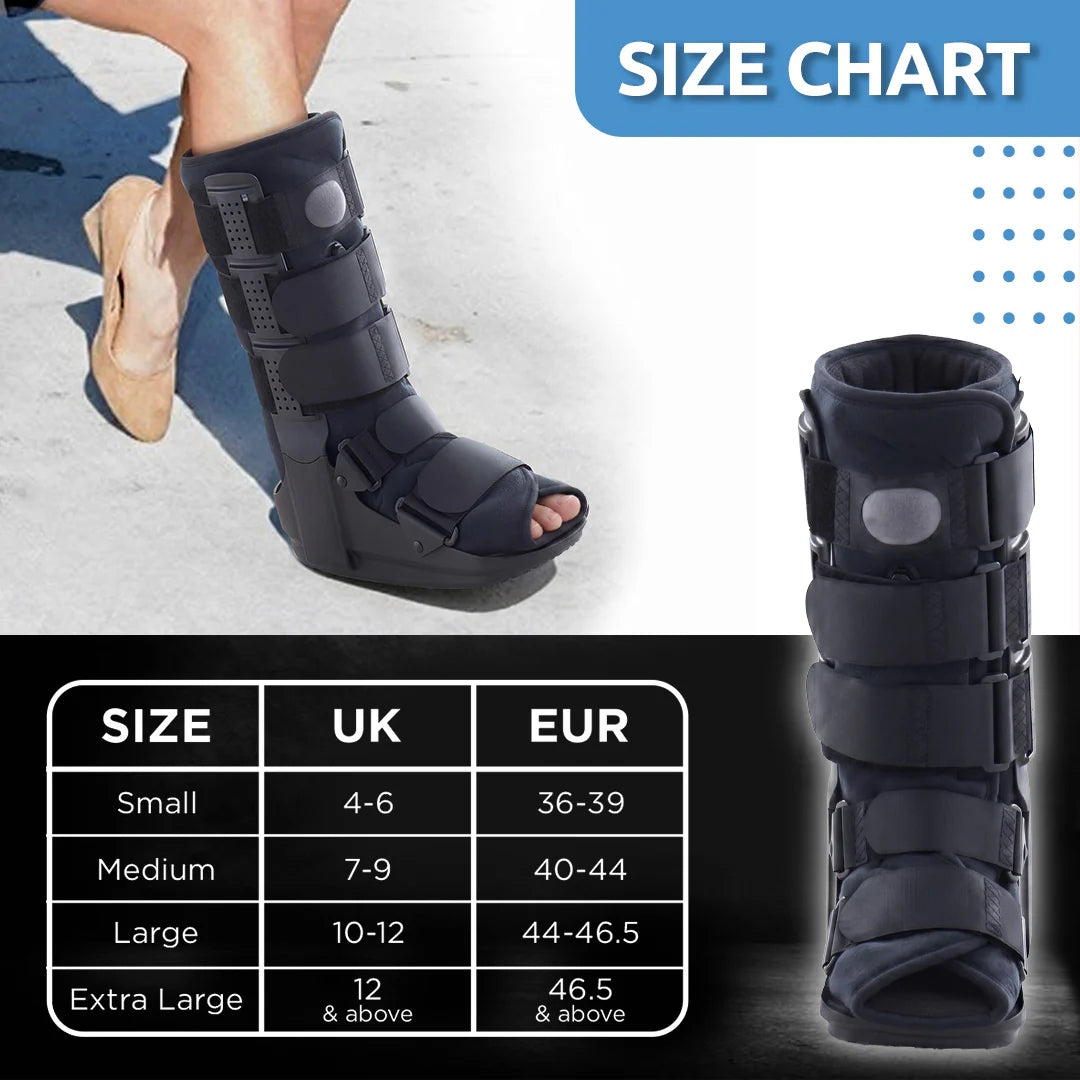Pneumatic Walker Boot (Single Push Button - Long Type)