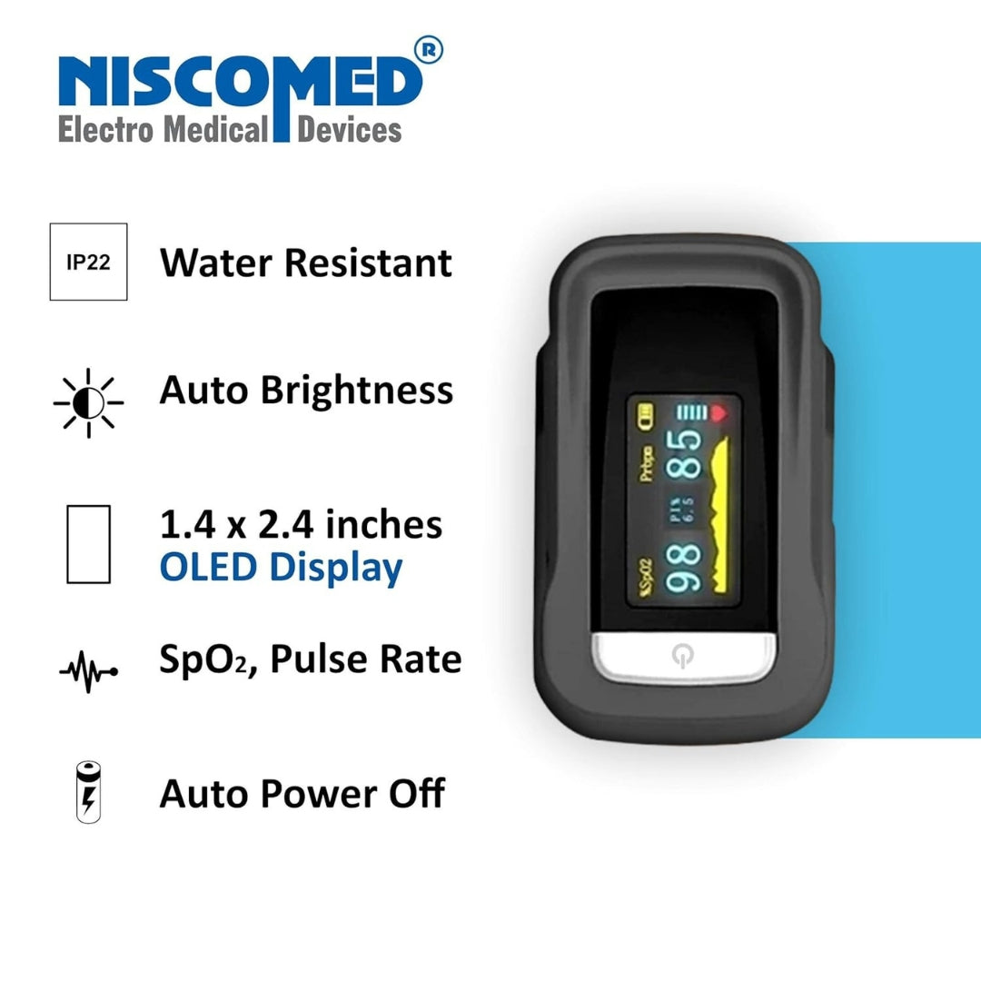 Niscomed Pulse Oximeter Fingertip FPO-99