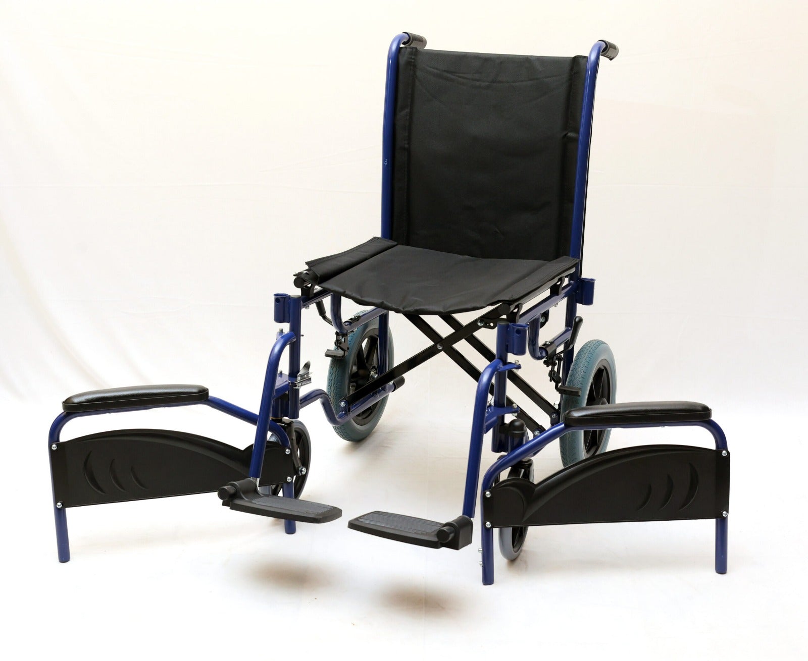 Foldable Wheelchair - Lightweight Wheelchair with Armrest & Footrest Removable 904B