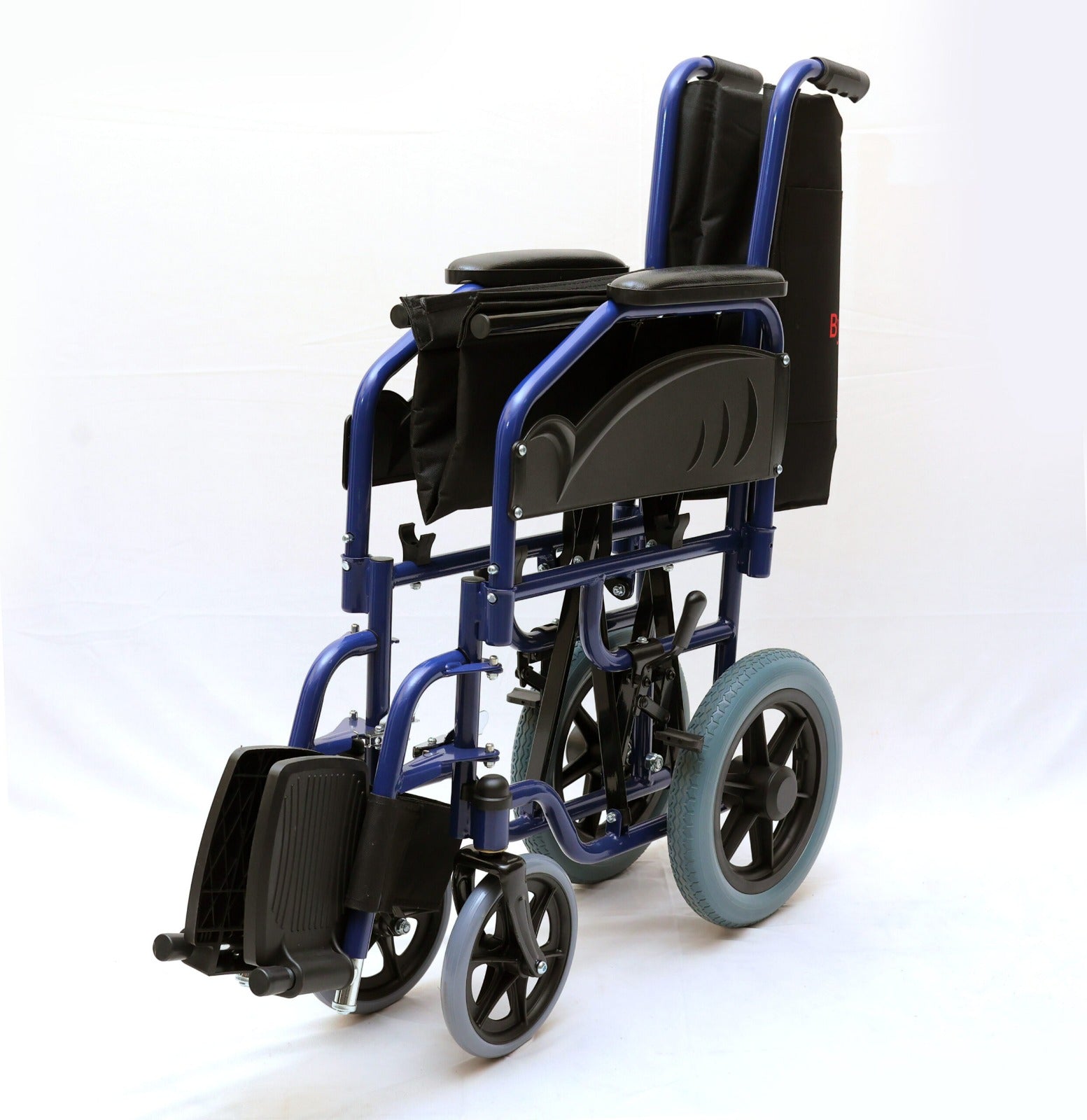 Foldable Wheelchair - Lightweight Wheelchair with Armrest & Footrest Removable 904B