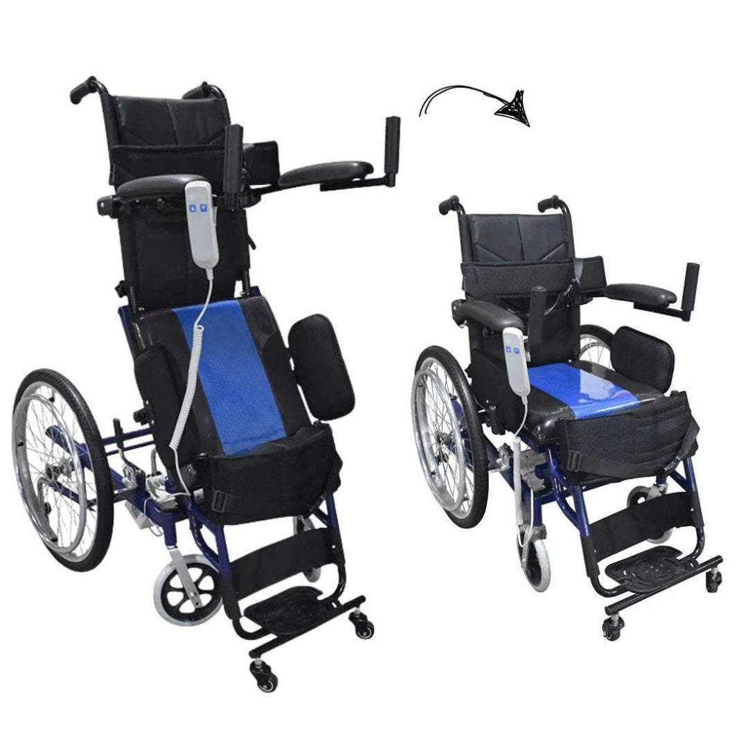 Semi Electric Standing Wheelchair - Wheelchair to Assist Stand Up