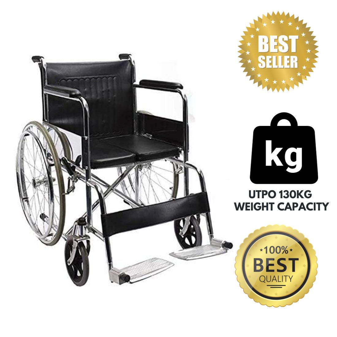 Foldable Wheelchair at best price in Porur, Chennai
