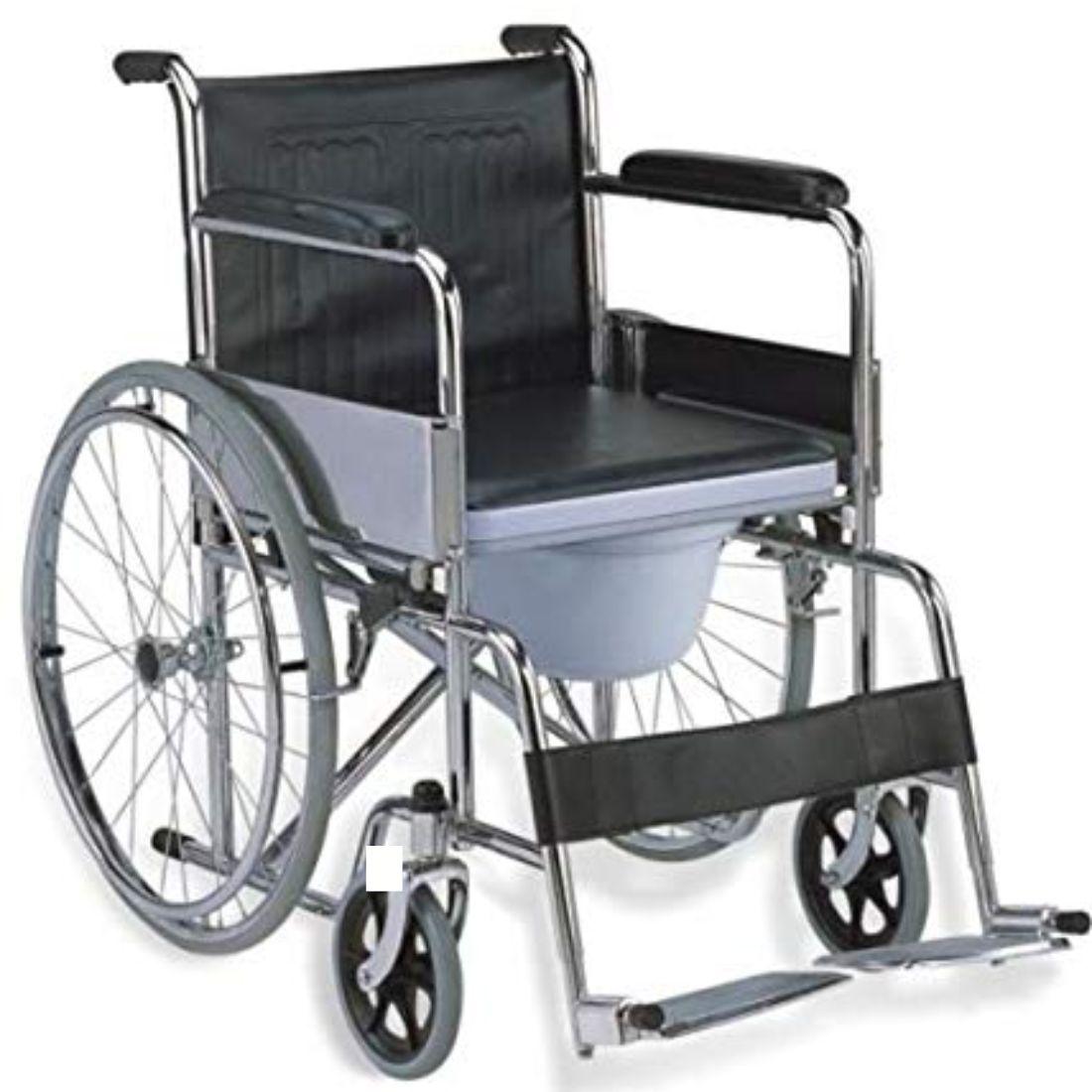 Commode Mobility Buy Commode Wheelchair with Toilet Pot for best price in Chennai