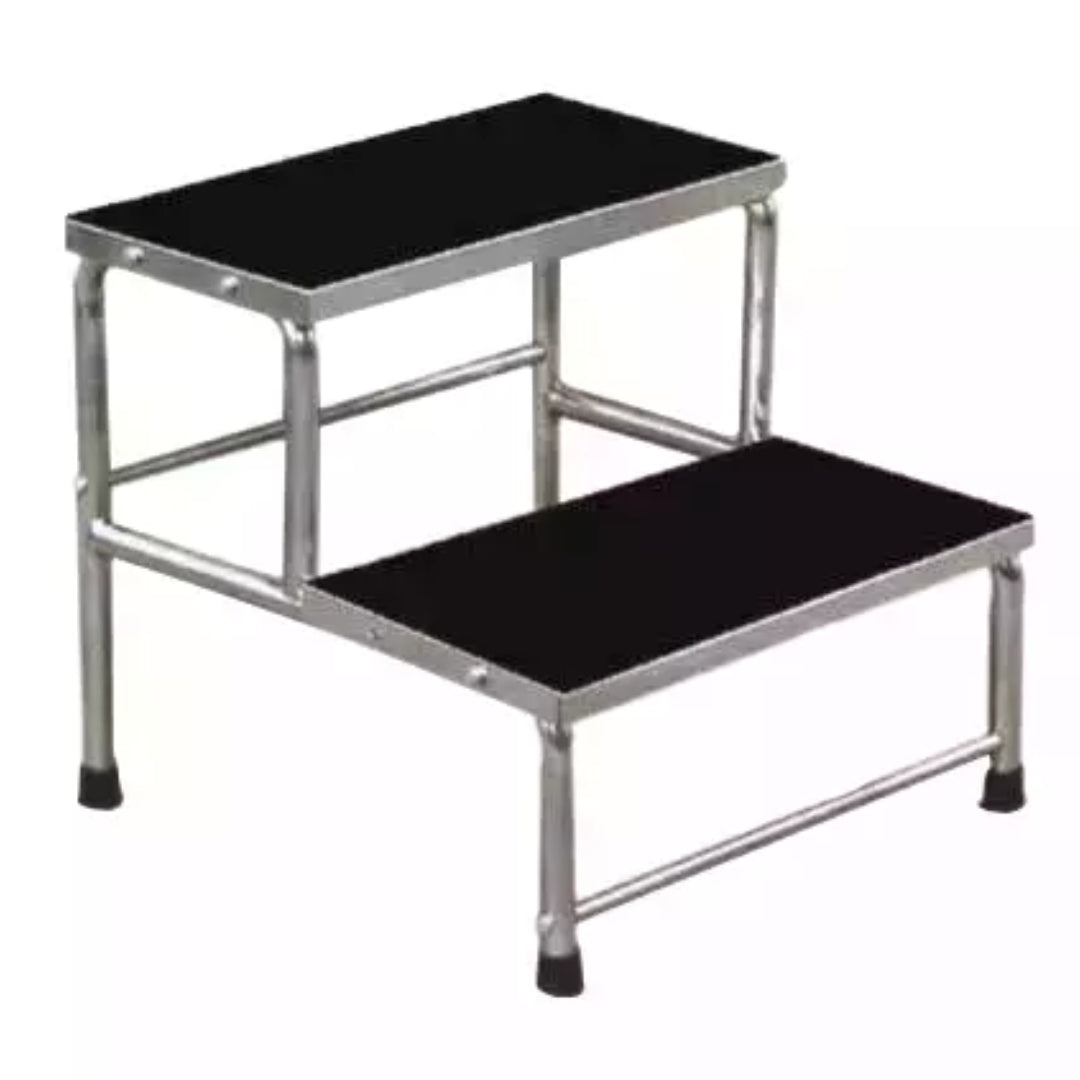 Bedside Stainless Steel Double Foot Step