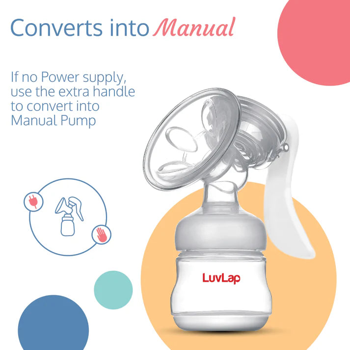 Luvlap Electric Breast Pump - 1Year Warranty