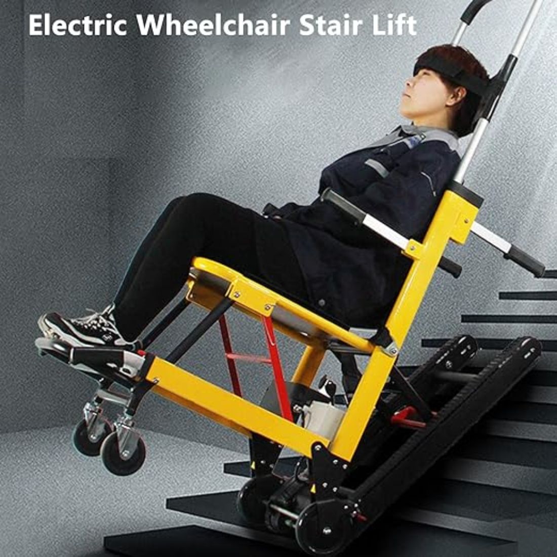 Electric Staircase Climbing Wheelchair - Battery Powered stair wheelchair