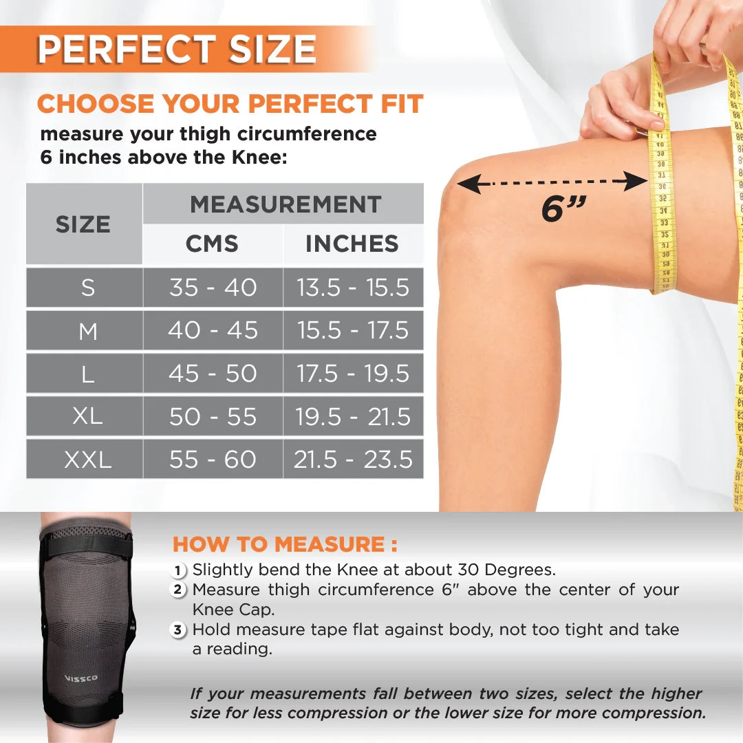Vissco - HINGED KNEE CAP