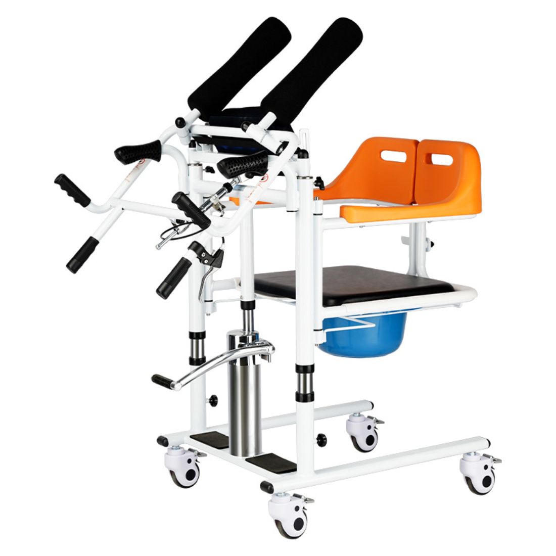 Multi purpose Lift and Transfer Wheelchair - Hydraulic