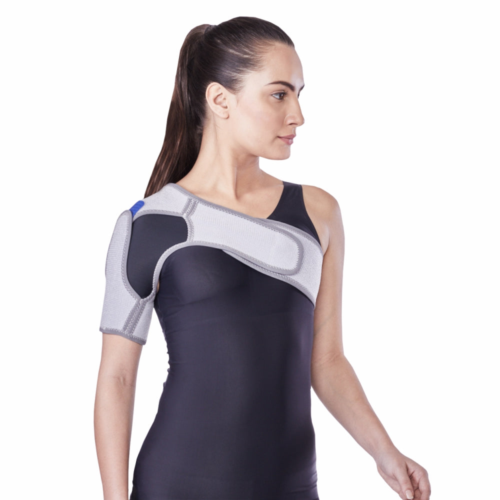 Vissco Shoulder Support that help the shoulder area by supporting the joint and muscles through load sharing.
