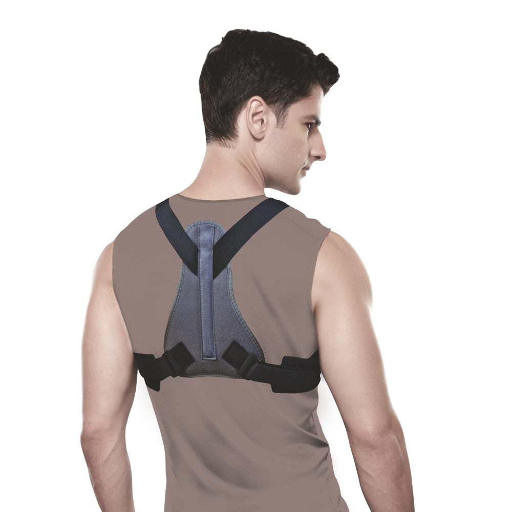 he brace keeps the collarbone area immobilized after a simple break or fracture so the bone can heal. buy it now for best price 