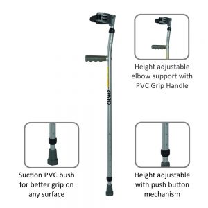 Vissco champ plus elbow crutch