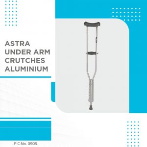 Vissco Astra Under Arm Crutches Aluminum / pair