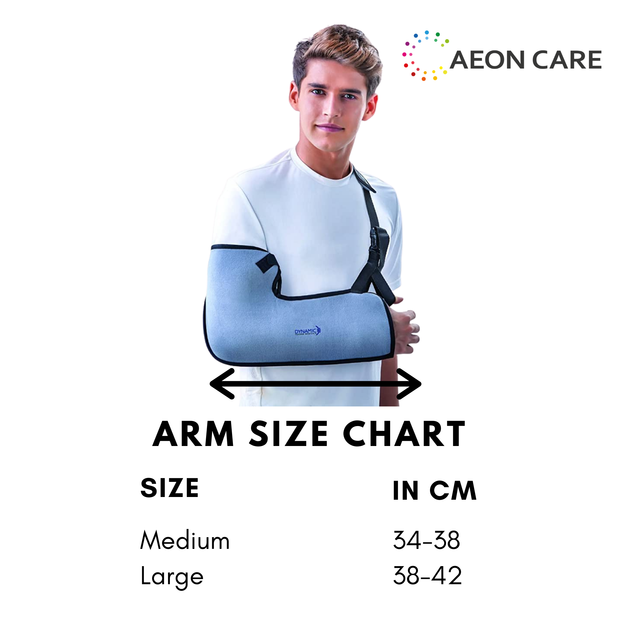 Choose the best size for arm sling pouch. Arm Sling Pouch is available at best price in  AeonCare Chenai
