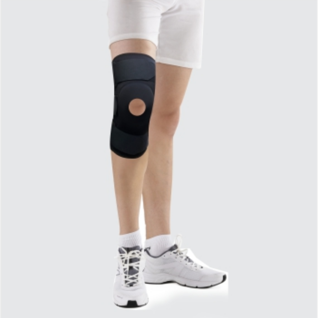 Dyna Knee Wrap is premium knee support for compression and support of the patella to manage sports injuries, arthritic pain, inflammation of the knee.