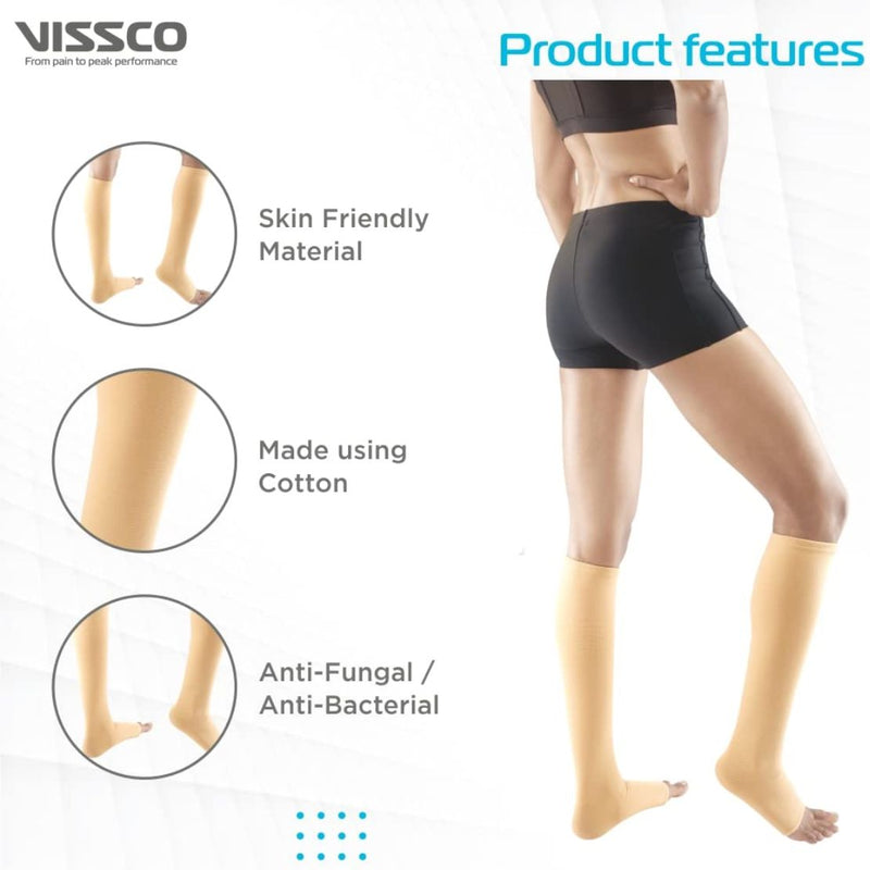Vissco Medical Compression Stockings (Below Knee)