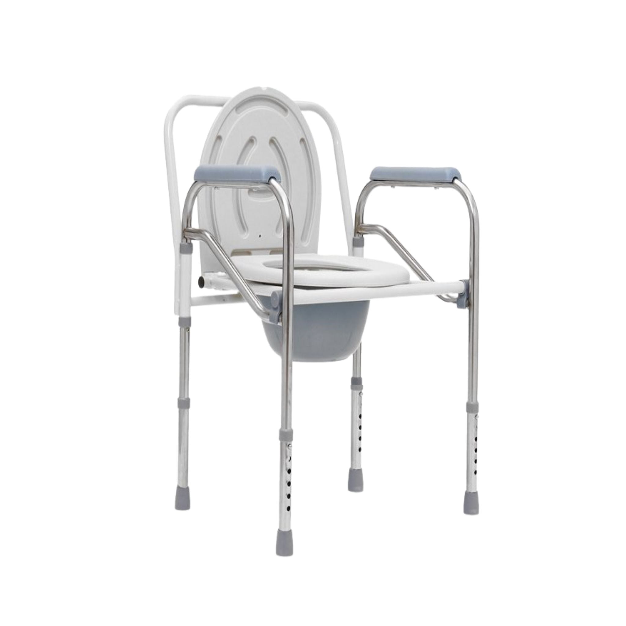 Foldable Commode Chair with Toilet Pot