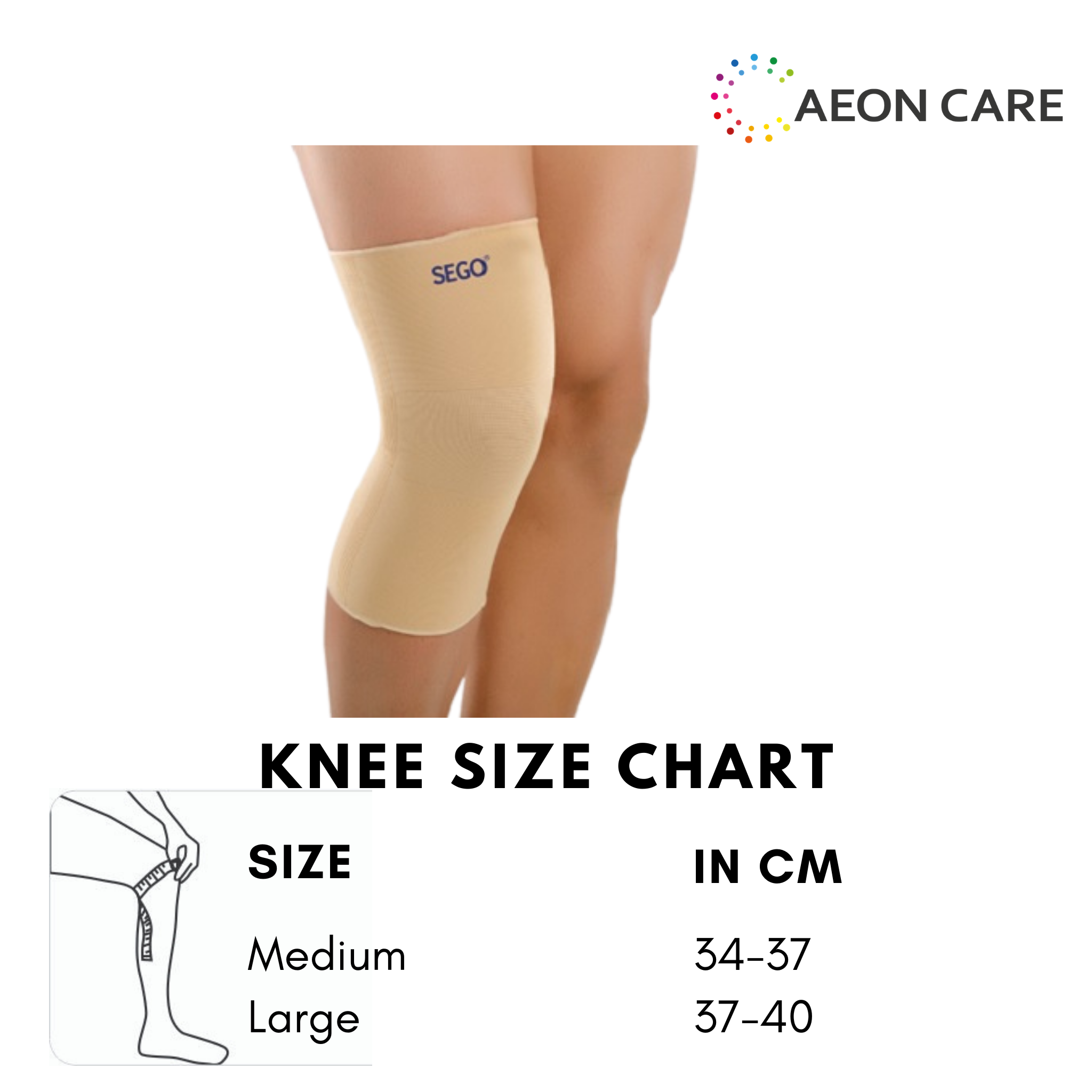 Knee Support - Sego (Plain)