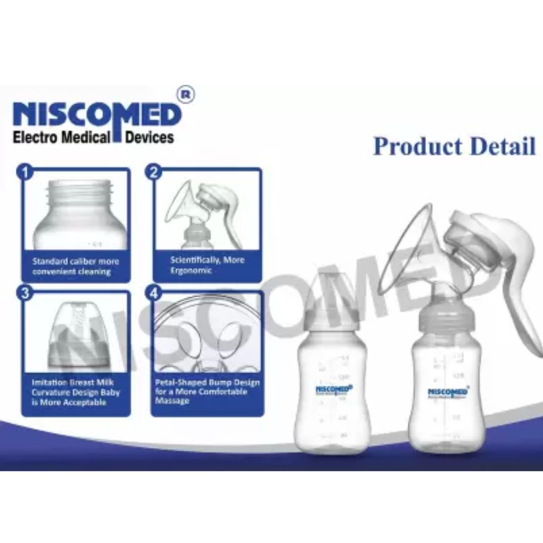 Niscomed Manual Breast Pump