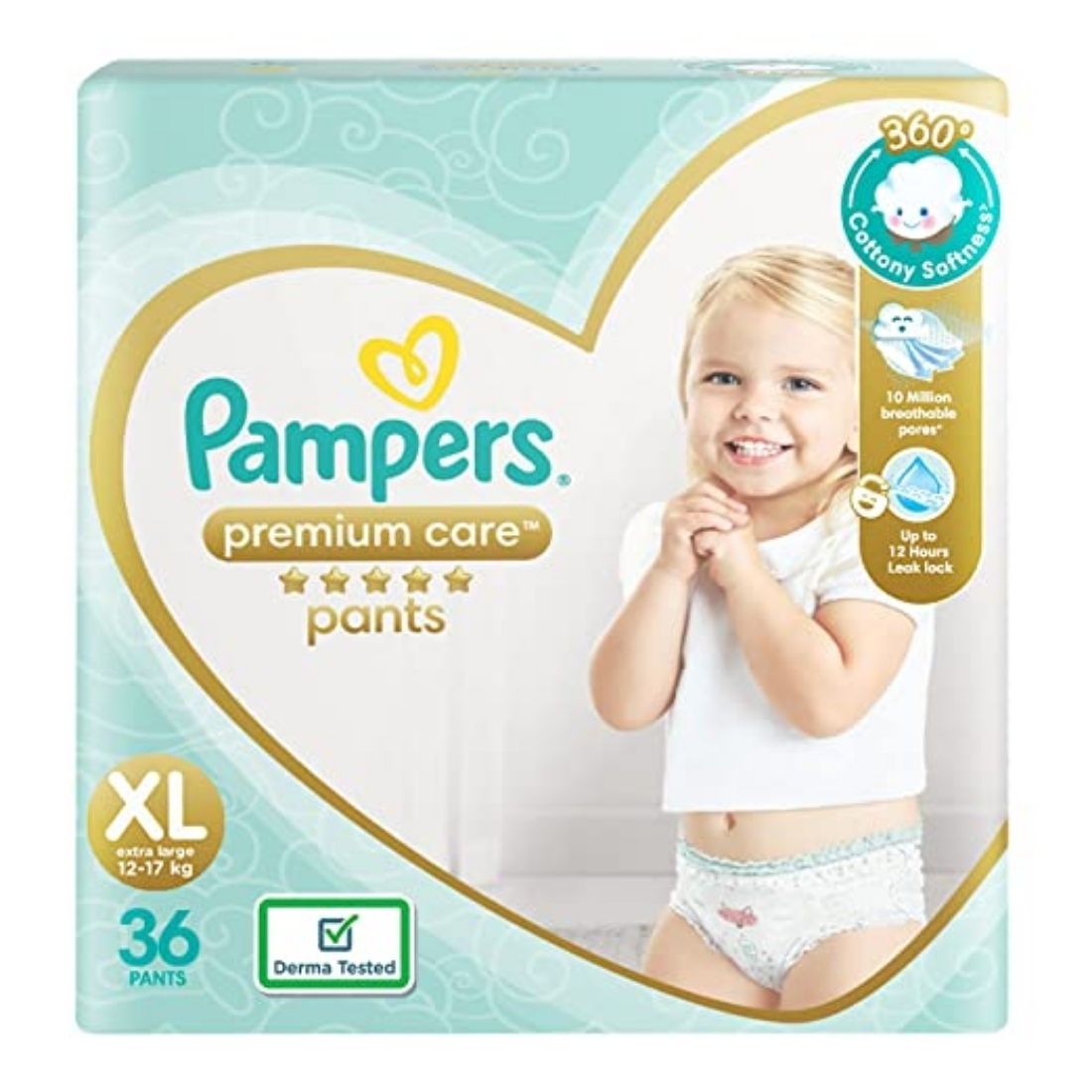 Pampers Premium Care Pants Diapers Small Size 140 pc Pack : Amazon.in: Baby  Products