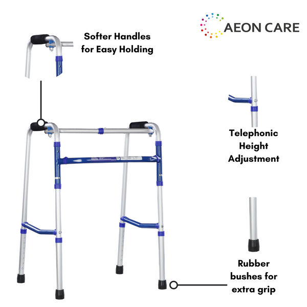 advantages of using walking frame for elders, patients