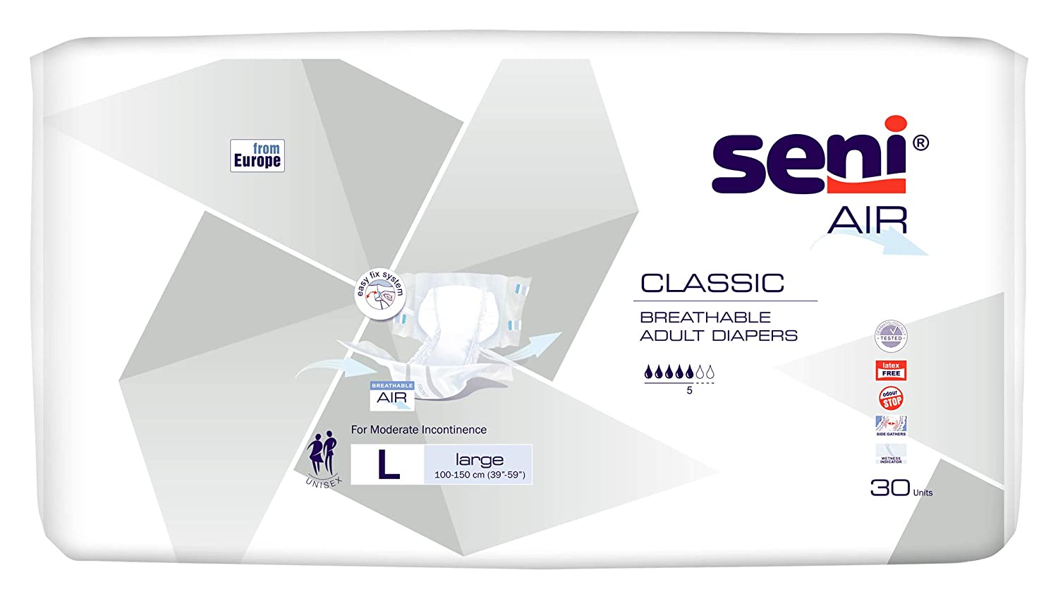 Seni Air Classic Adult Diaper Large (L)