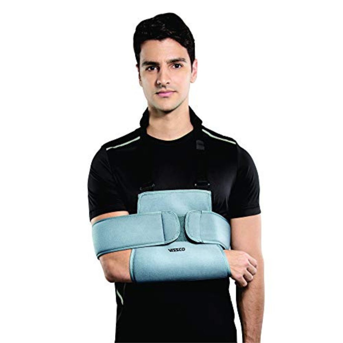 The shoulder immobilizer you have been given is designed to support your arm, but also to protect you from doing certain motions.
