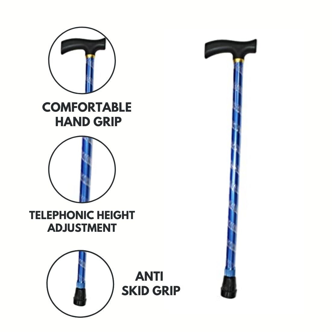 Buy Walking stick is well constructed and sturdy to be exceptionally safe, comfortable, durable and fashionable.