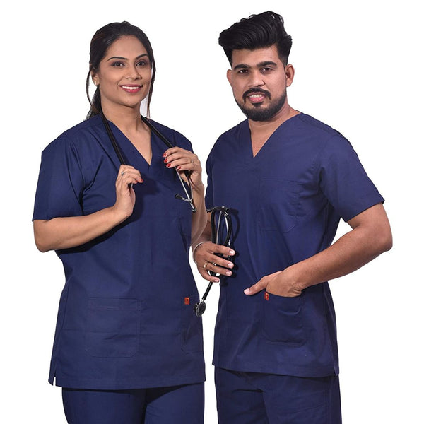 Unisex Scrub Suit for Surgeons, Hospital OT Dress (Sea Green)