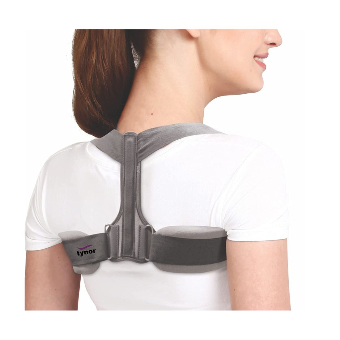 ynor Clavicle Brace it ensures linear union and no telescoping of the fractured clavicle bone. Buy it for best price in India 